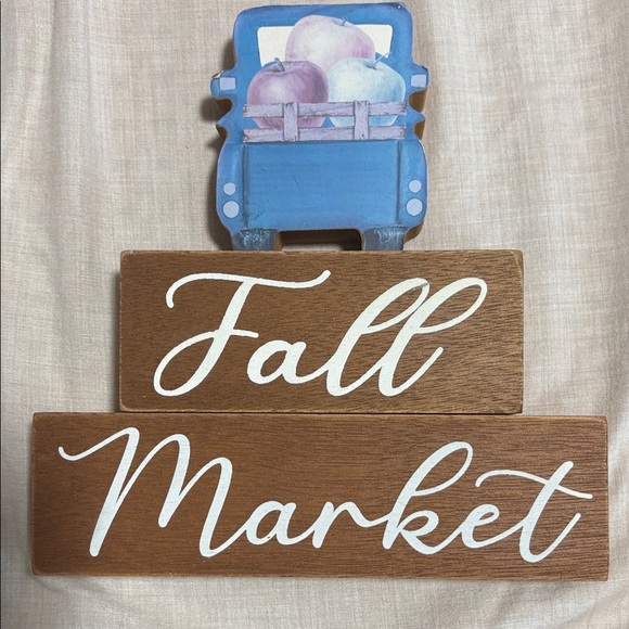 Ashland Blue Truck Fall Market Decor - Picture 1 of 1